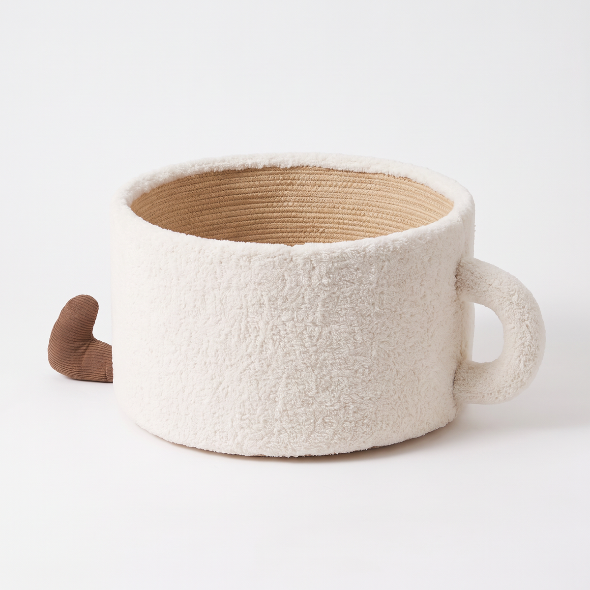 Cama con rascador para gatos